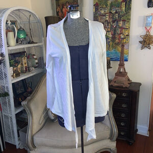 Women's Chico's Cardigan Size 1 White